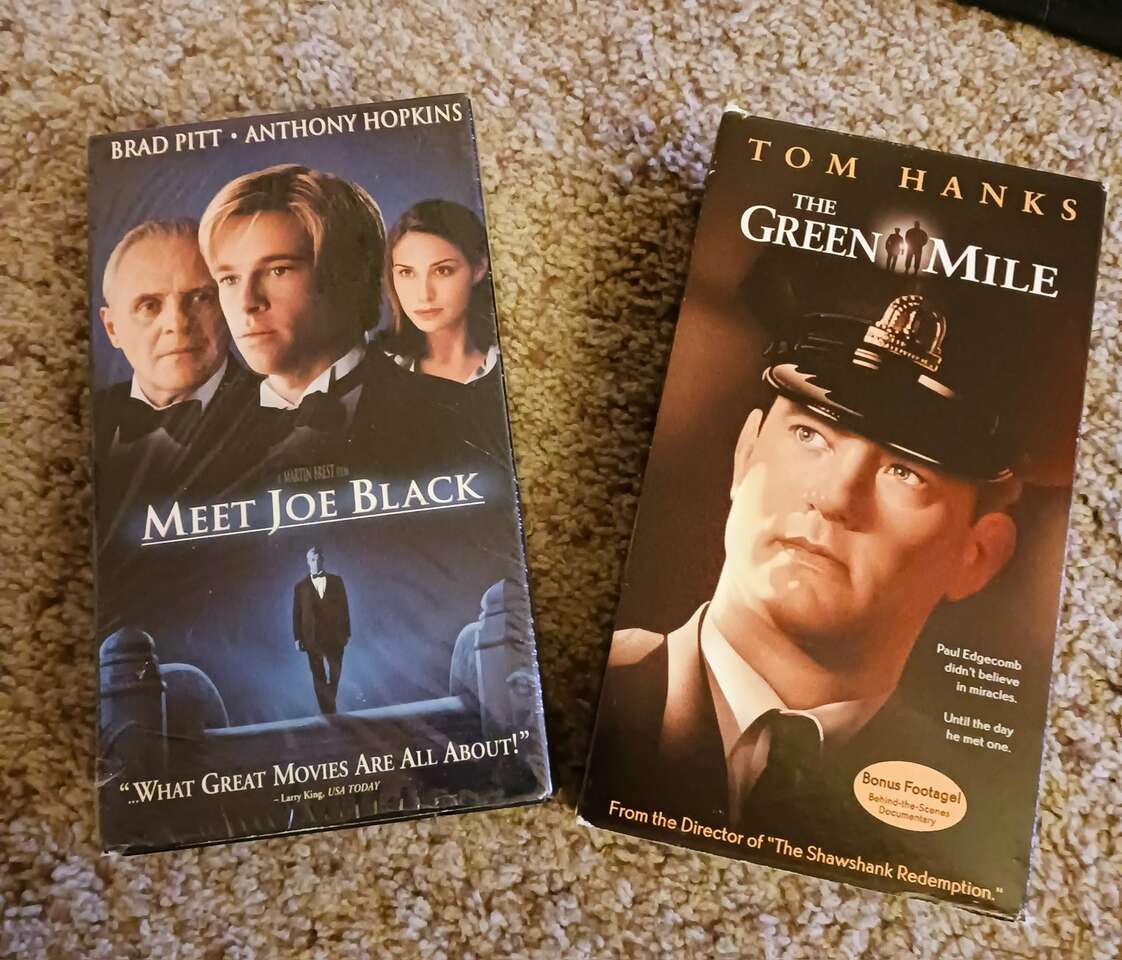 Two Collectible VHS movies. 5$ per or 8$ for both