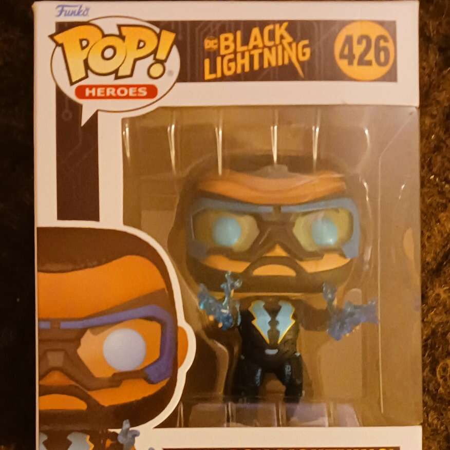 The Black Lightning Funko Pop! NEW!