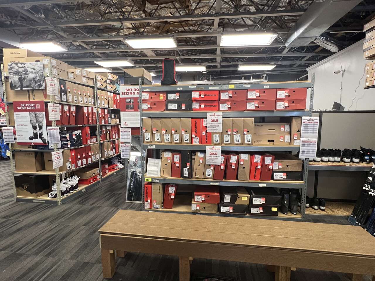 New Ski Boot Sale - boxed boots