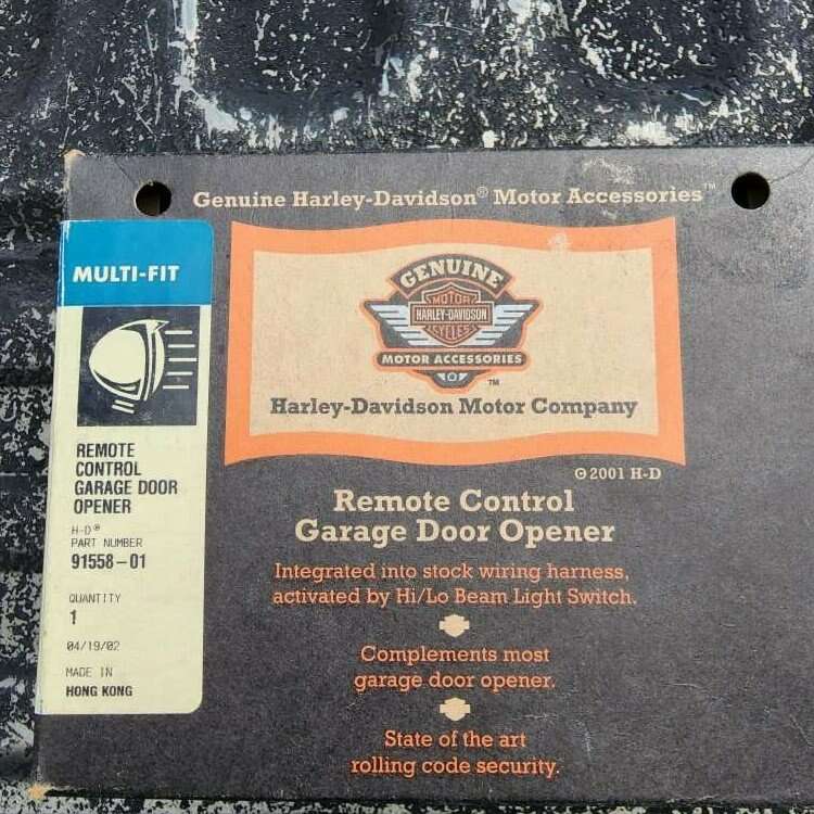 HARLEY DAVIDSON GARAGE DOOR OPENER 91558-01