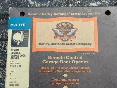 HARLEY DAVIDSON GARAGE DOOR OPENER 91558-01
