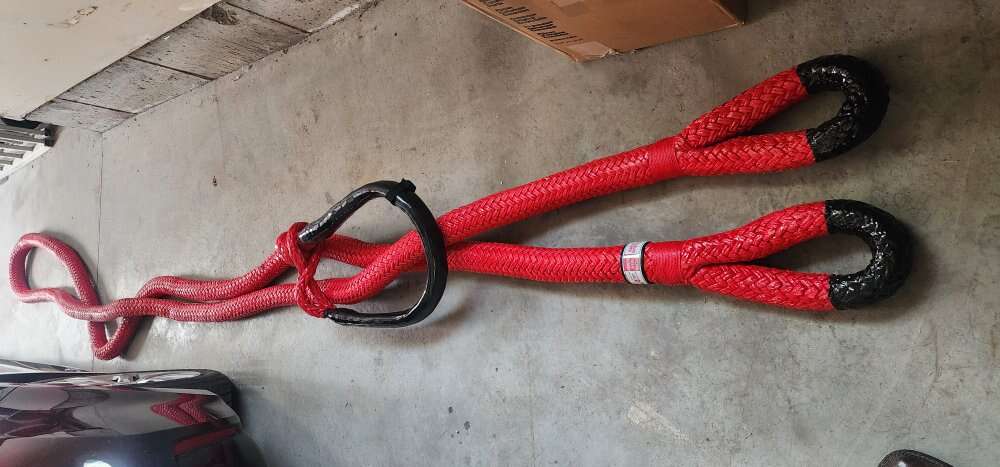 30' Yankum Anaconda Recovery Rope With Soft Shackl