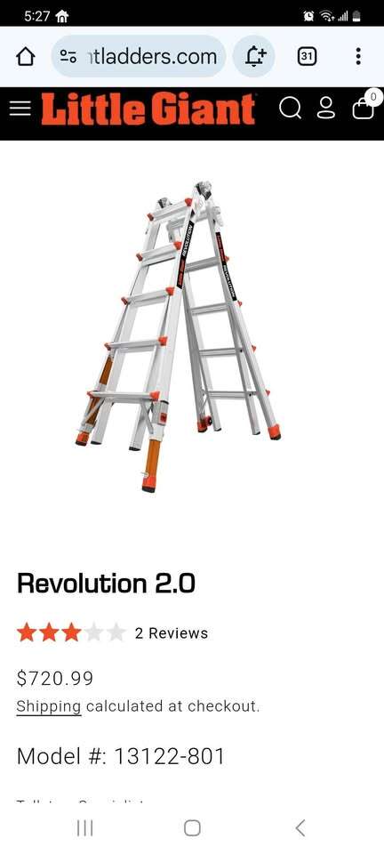 Little Giant Ladder - Extreme 22'