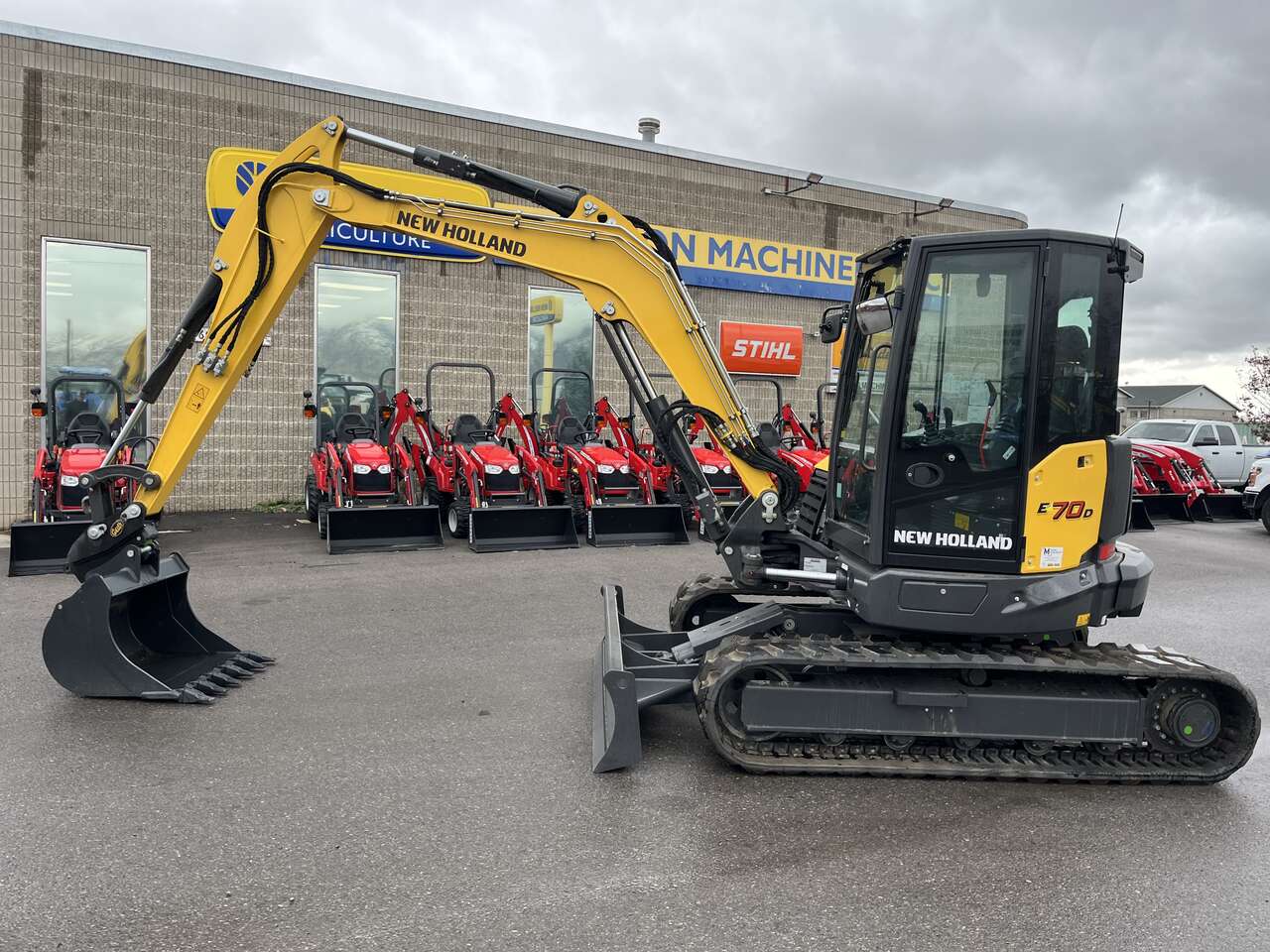 New Holland E70D Midi Excavator  /  Mini Excavator  /  Mini Ex