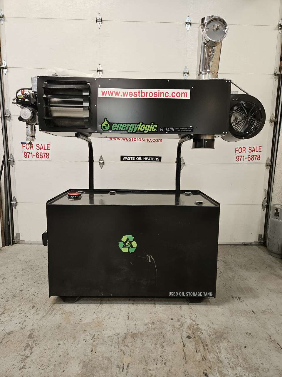 SALE!! Garage Heater Waste Oil Heater Energylogic