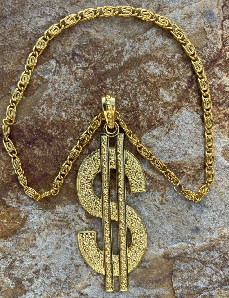 Dollar Necklace + Money Clip