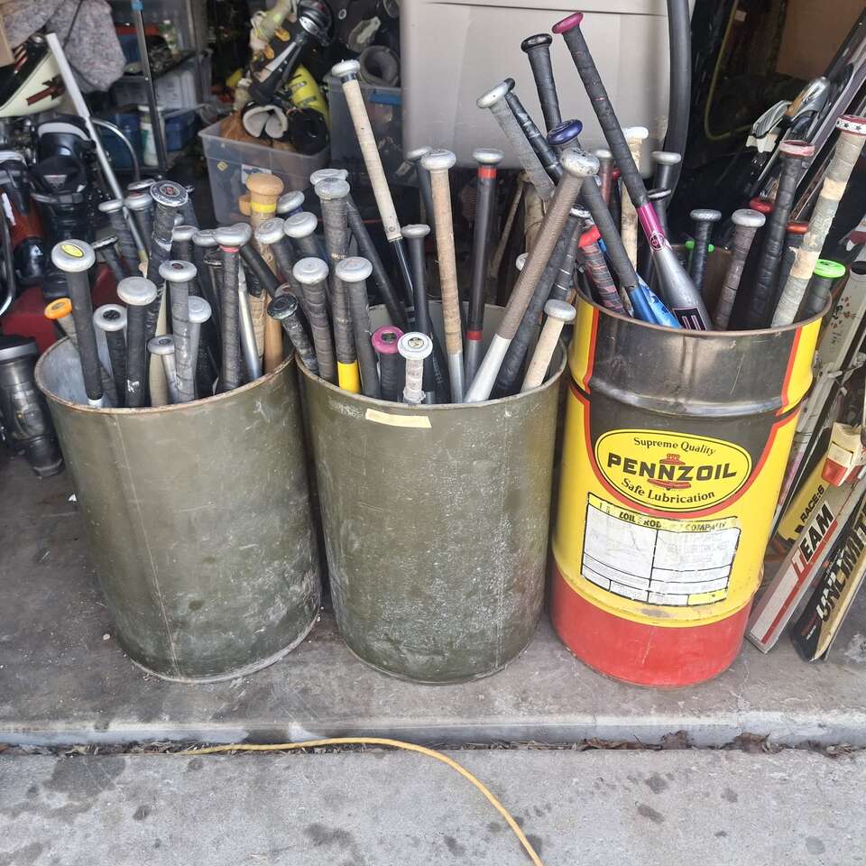 baseball softball bats 25 to 34..$25 $40 ea