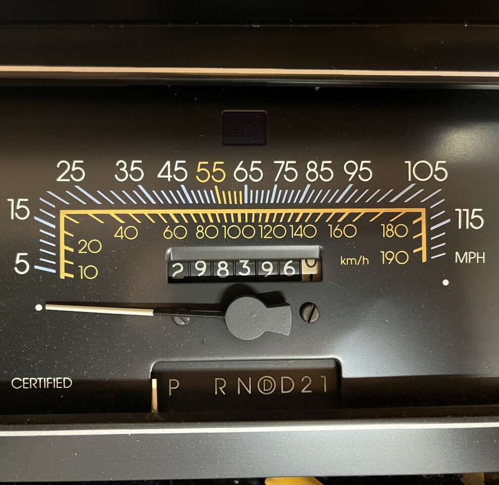 1989 Caprice 9C1 CERTIFIED 115mph Police pkg gauge