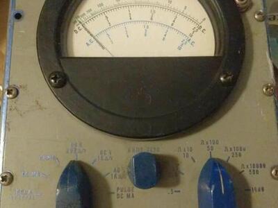 MILITARY VOLT OHM MULTIMETER heavy