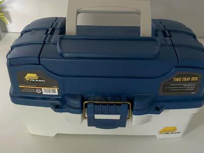 Plano 2 Tray Fishing Tackle Box