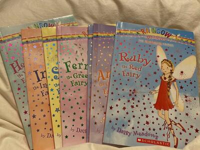 7 Rainbow Fairies Scholastic Books Fairy