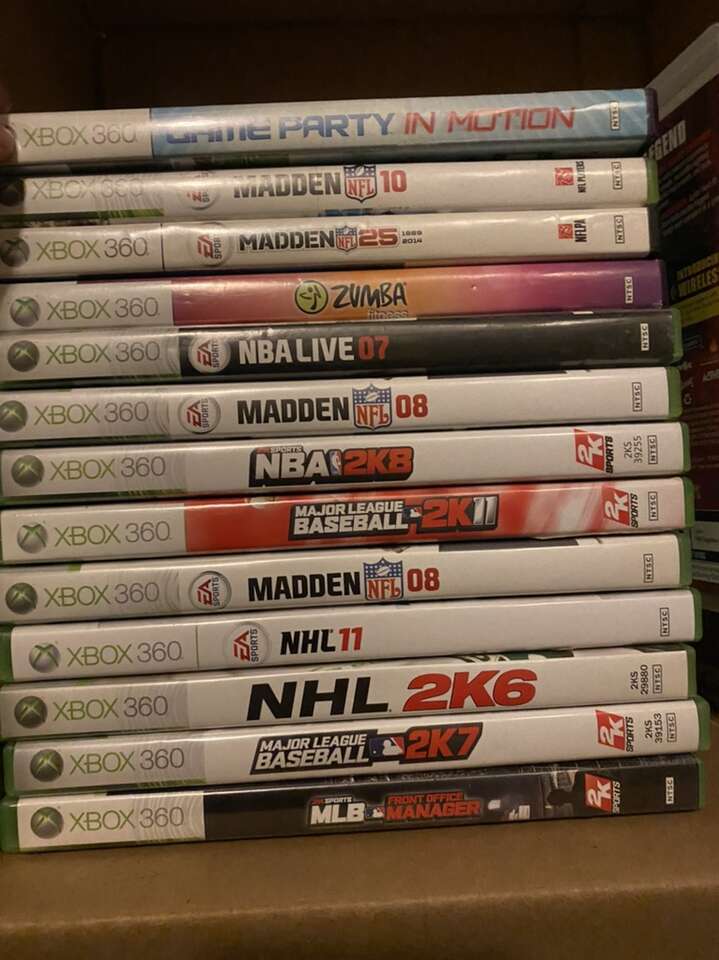 xbox 360 games game $10 each nba
