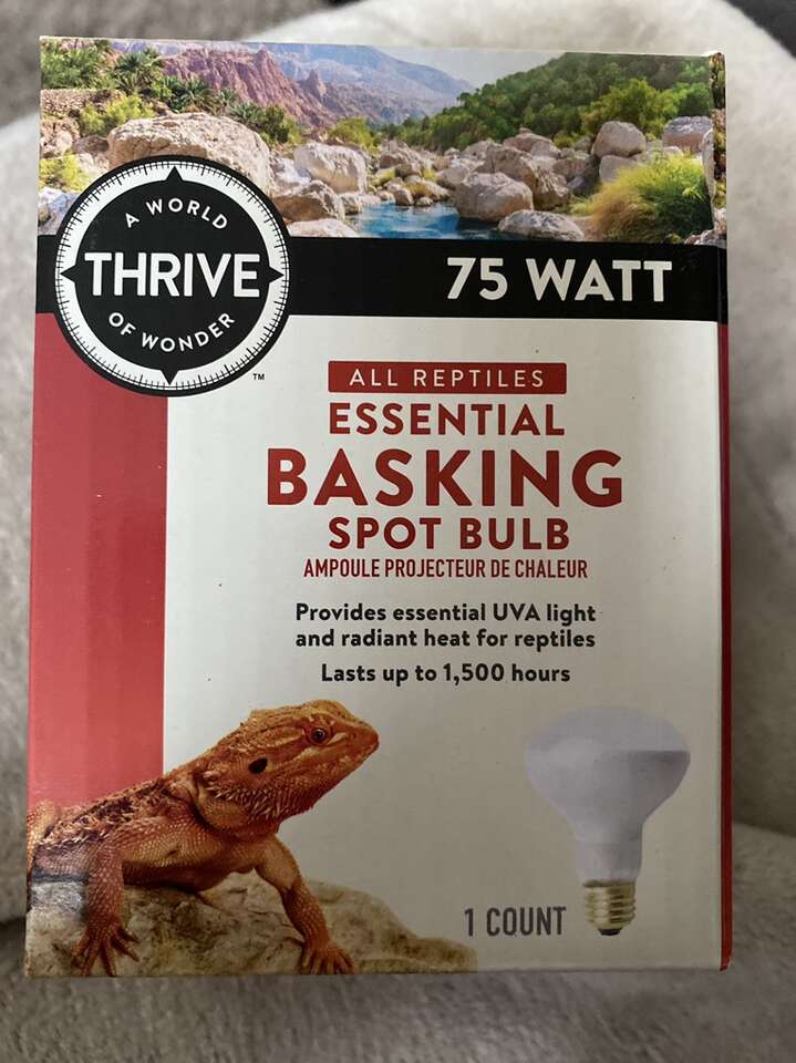 Thrive Basking 75 Watt Bulb Reptile