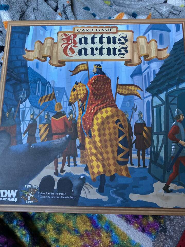 Rattus Cartus Card Game By Ase and Henrik Berg