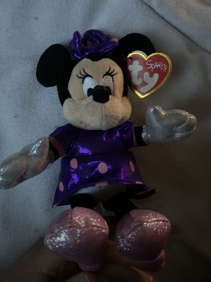 Disney Minnie Mouse Ty Beanie Baby