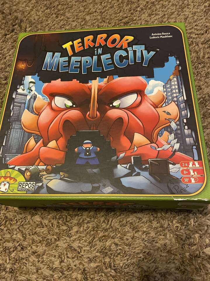 Terror In Meeple city Rampage Board Game Repos
