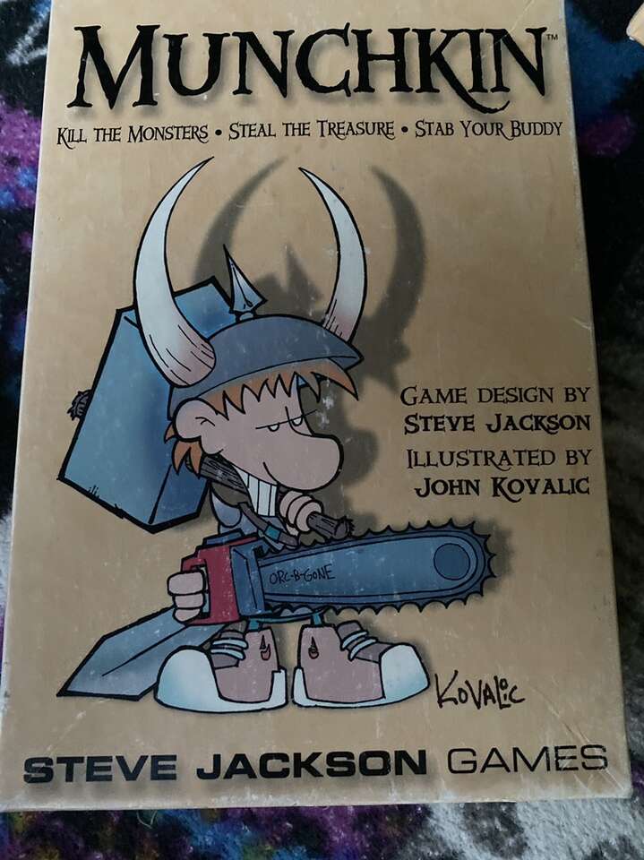 Munchkin Steve Jackson 2011 Card Game