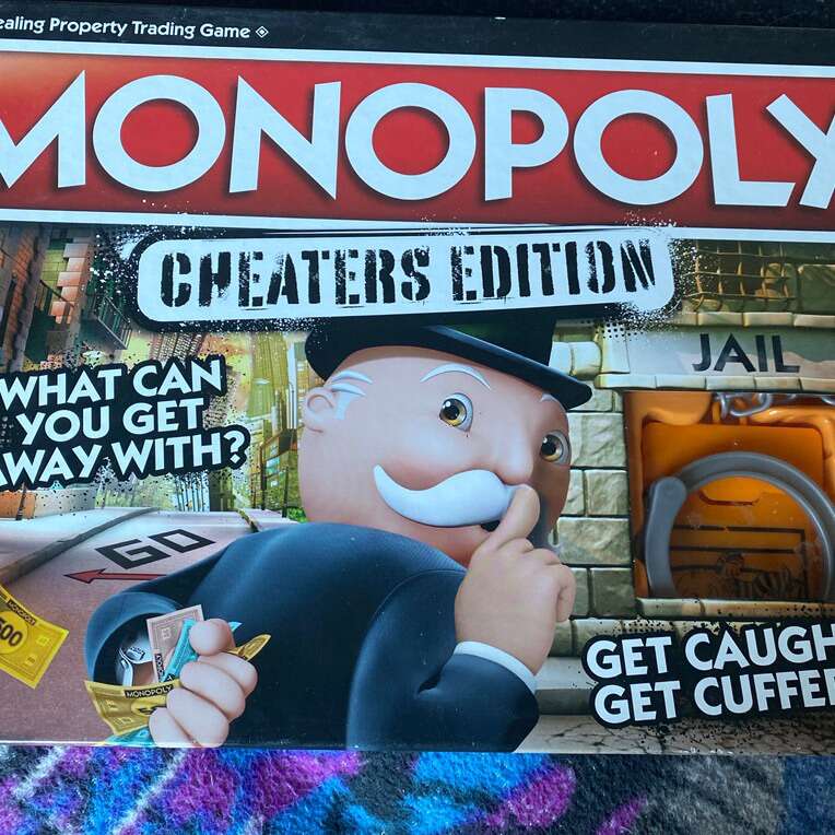 Monopoly Cheaters Edition Parker Brothers Game