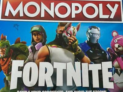 Monopoly Fortnite Edition Board Game Hasbro