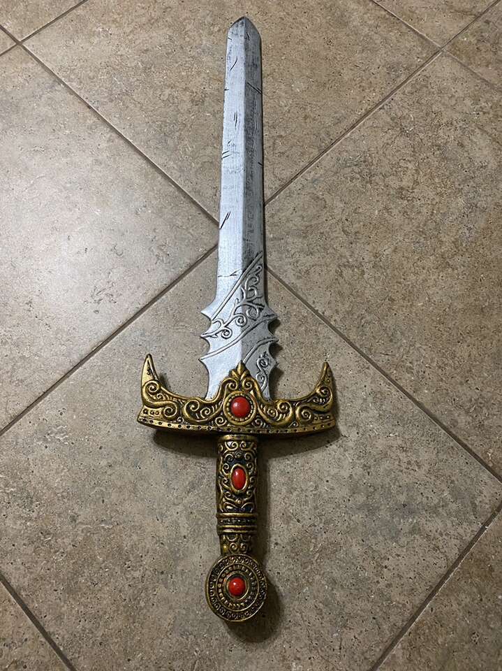 Large Plastics Cosplay Halloween Costume Sword