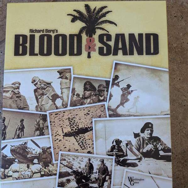 Worthington Games Blood & Sand WW2 North Africa