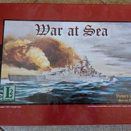 War at sea 3rd edition board game military navy submarine
