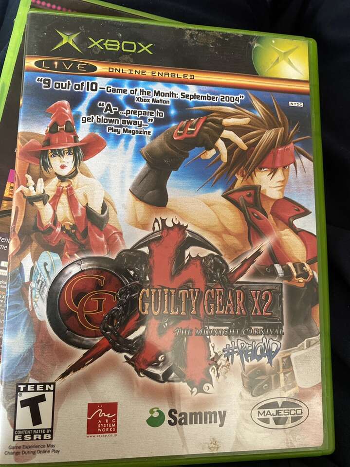 Xbox Guilty Gear X2 Reload W Manual