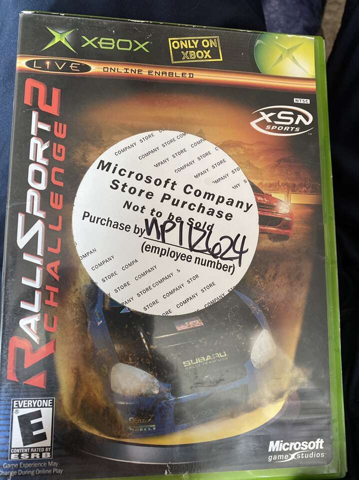 Xbox Rallisport Challenge 2 W Manual