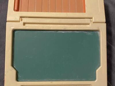Vintage 1990 Fisher Price School Desk Chalkboard