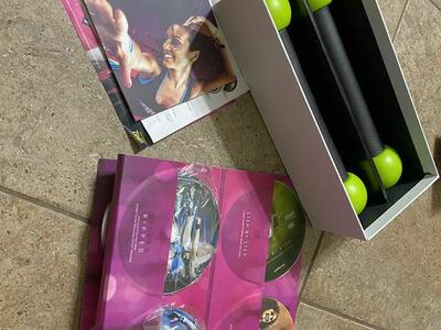 Zumba Dvd Set With Toning Sticks Exercise
