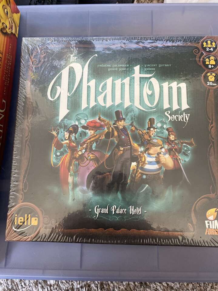 Phantom Society Board Game Grand Palace Hotel