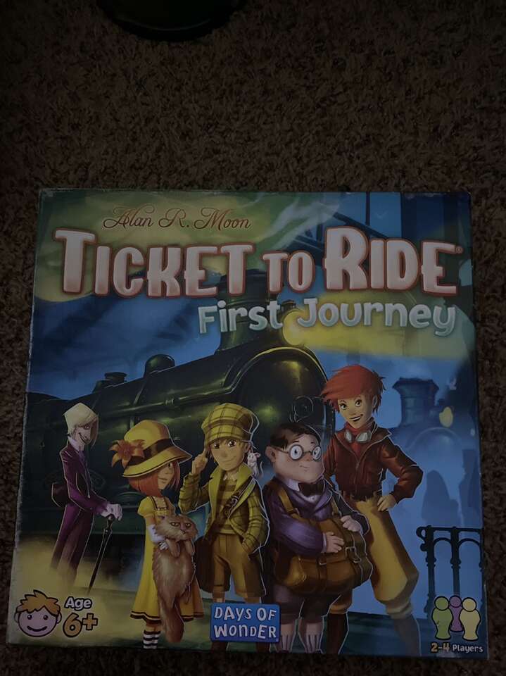 Ticket To Ride First Journey Kids Board Game