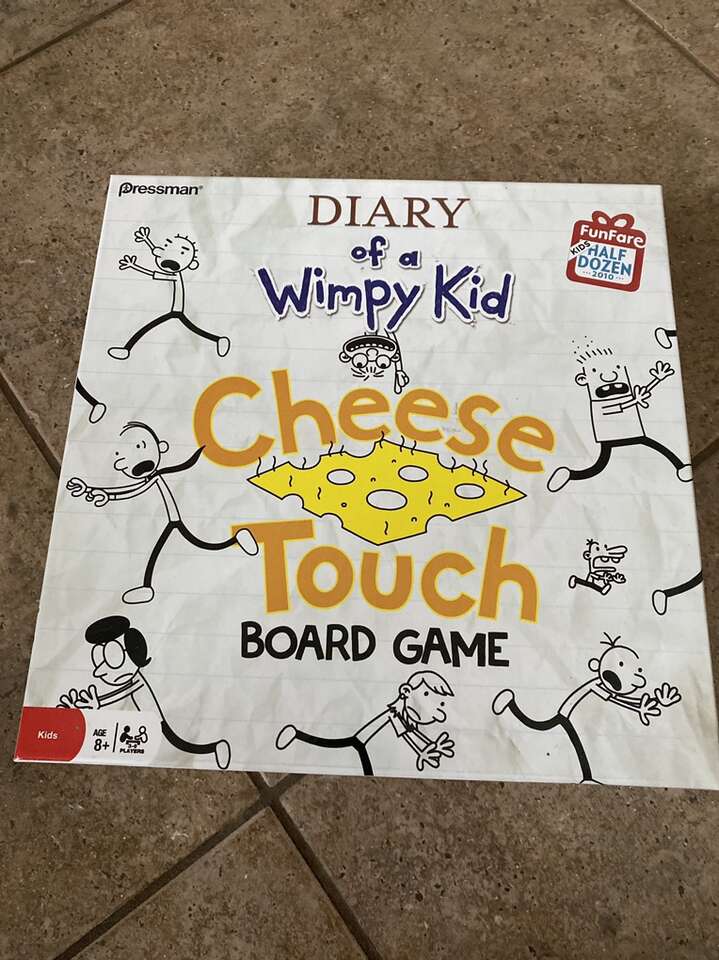 Diary Of Wimpy Kid Cheese Touch Board Game