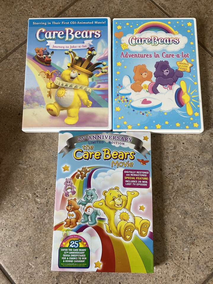 Care Bears DVD $5 Each