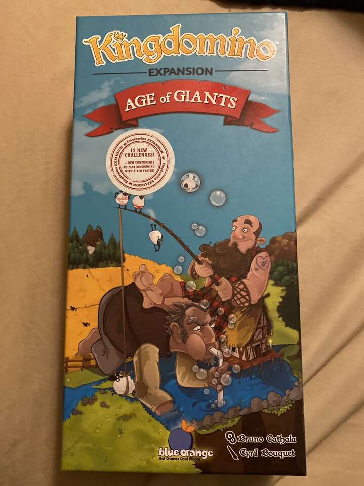 Kingdomino Board Game Age Of Giants Expansion