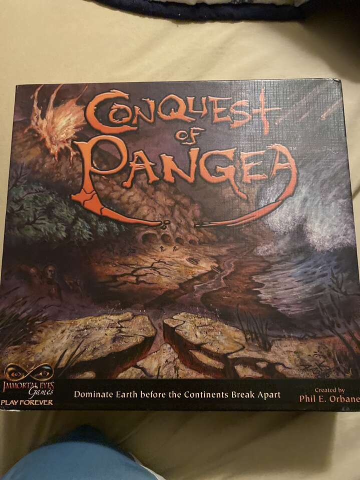 Conquest Of Pangea Board Game