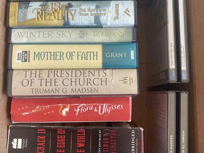 Lds books on cd $10 each