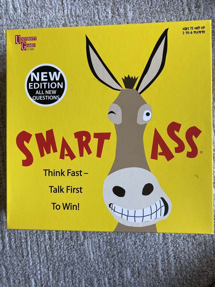 University Games Smart Ass Board Donkey