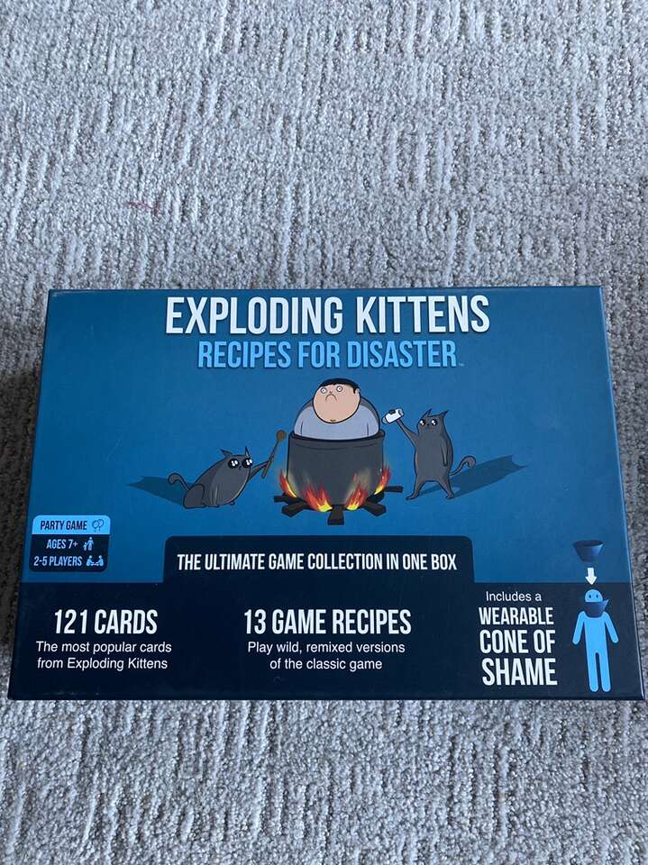 Exploding Kittens Recipes For Disaster Card Game