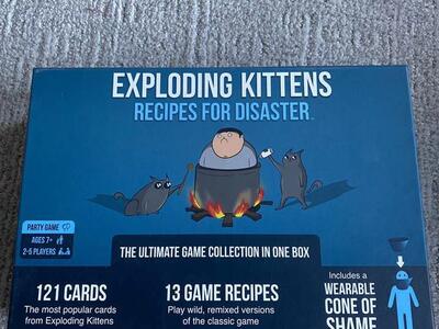 Exploding Kittens Recipes For Disaster Card Game
