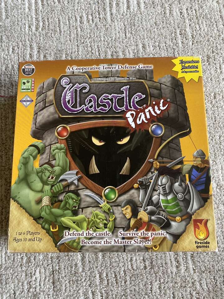 Castle Panic 2010 Tower Defense Board Game