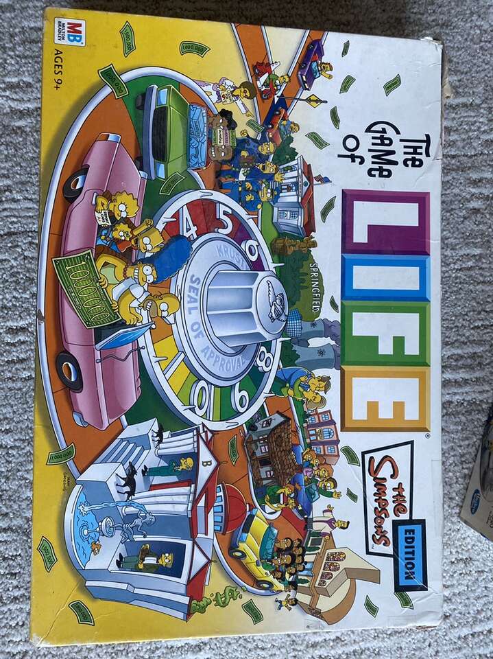 Simpson Life Board Game 2004