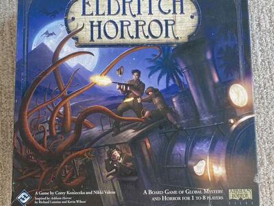Eldritch Horror 2013 Board Game Arkham