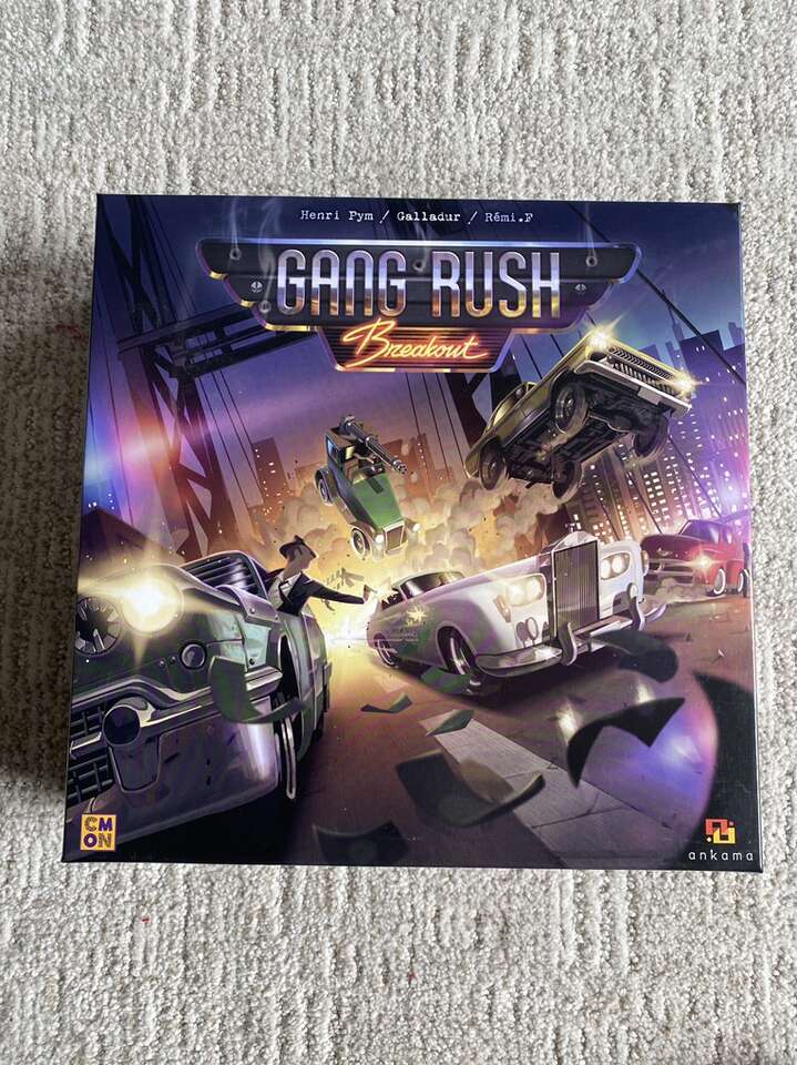 Gang Rush Breakout Mafia Car Race Board Game