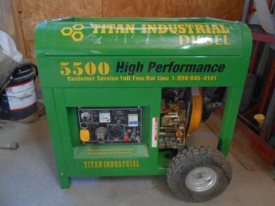 New Diesel Generator.