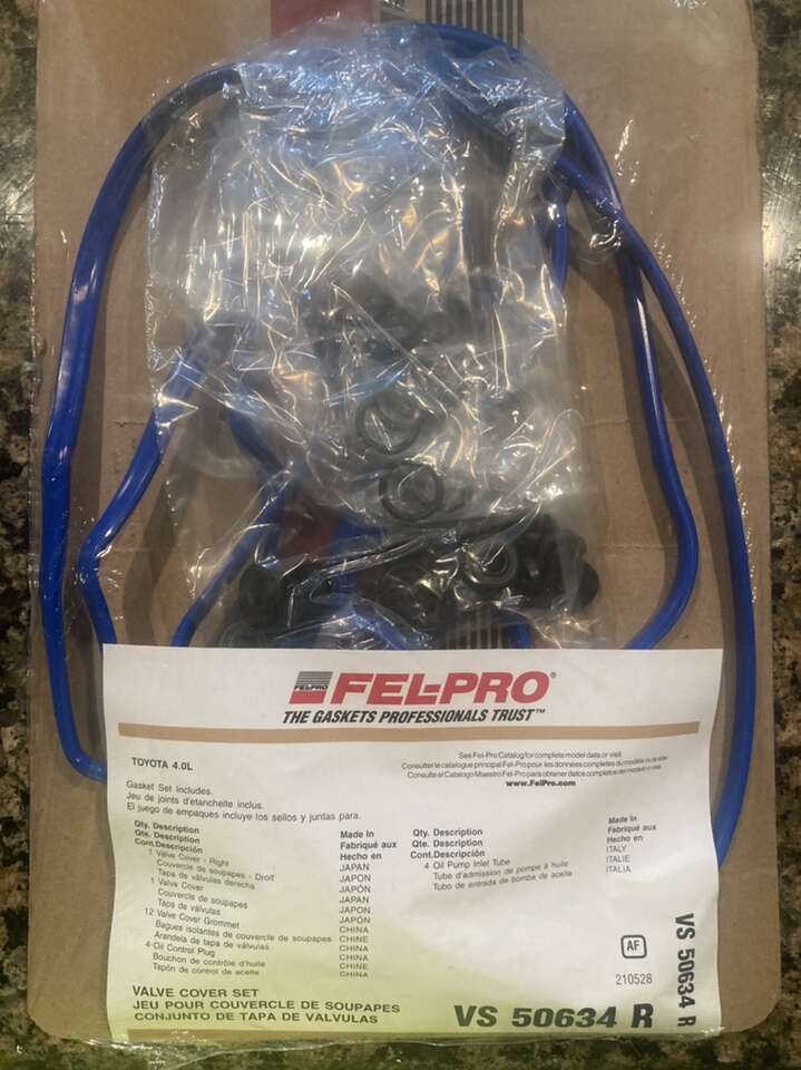 Valve cover gasket set