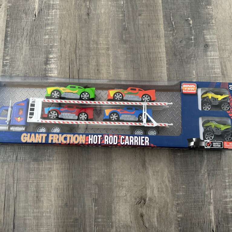 New Semi Truck With Cars And Atv’s