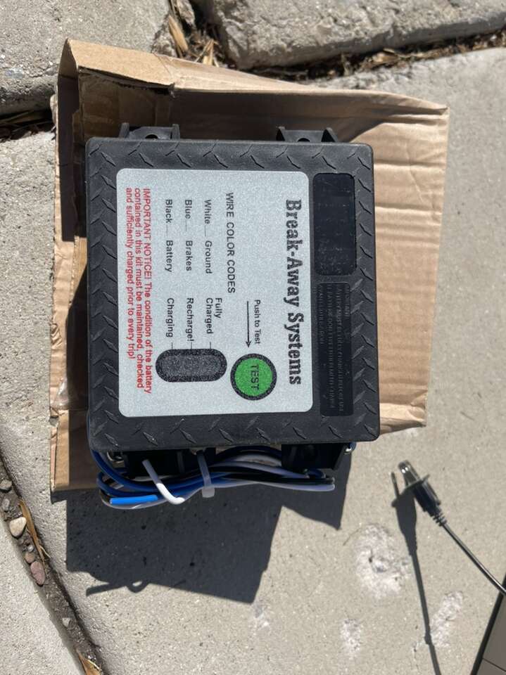 trailer break away battery