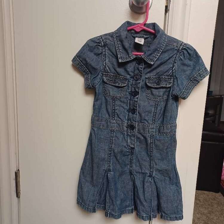 Girls Denim Dress