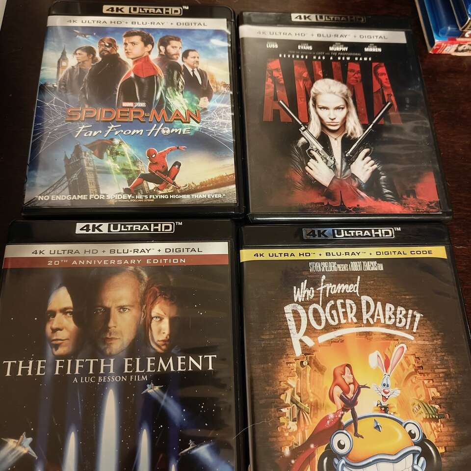 4K Movies: Spider-Man, Fifth Element, Anna